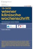 Wiener klinische Wochenschrift 13-14/2023