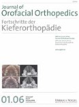 Journal of Orofacial Orthopedics / Fortschritte der Kieferorthopädie 1/2006