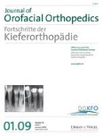 Journal of Orofacial Orthopedics / Fortschritte der Kieferorthopädie 1/2009