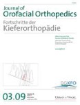 Journal of Orofacial Orthopedics / Fortschritte der Kieferorthopädie 3/2009