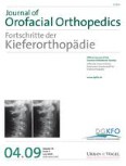 Journal of Orofacial Orthopedics / Fortschritte der Kieferorthopädie 4/2009