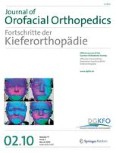 Journal of Orofacial Orthopedics / Fortschritte der Kieferorthopädie 2/2010