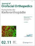 Journal of Orofacial Orthopedics / Fortschritte der Kieferorthopädie 2/2011