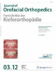 Journal of Orofacial Orthopedics / Fortschritte der Kieferorthopädie 3/2012