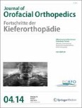 Journal of Orofacial Orthopedics / Fortschritte der Kieferorthopädie 4/2014