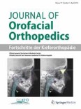 Journal of Orofacial Orthopedics / Fortschritte der Kieferorthopädie 2/2016