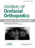 Journal of Orofacial Orthopedics / Fortschritte der Kieferorthopädie 3/2017