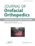 Journal of Orofacial Orthopedics / Fortschritte der Kieferorthopädie 2/2019