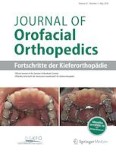 Journal of Orofacial Orthopedics / Fortschritte der Kieferorthopädie 3/2020