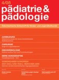 Pädiatrie & Pädologie 4/2008