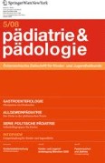 Pädiatrie & Pädologie 5/2008