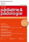 Pädiatrie & Pädologie 3/2010