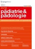 Pädiatrie & Pädologie 1/2012