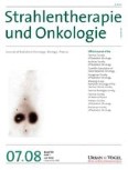 Strahlentherapie und Onkologie 7/2008