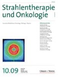 Strahlentherapie und Onkologie 10/2009