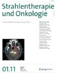 Strahlentherapie und Onkologie 1/2011