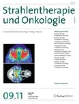 Strahlentherapie und Onkologie 9/2011