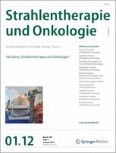 Strahlentherapie und Onkologie 1/2012