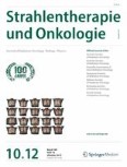 Strahlentherapie und Onkologie 10/2012