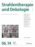 Strahlentherapie und Onkologie 6/2014