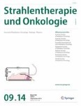 Strahlentherapie und Onkologie 9/2014