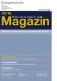 Wiener klinisches Magazin 2/2010