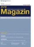Wiener klinisches Magazin 1/2012