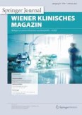Wiener klinisches Magazin 1/2021