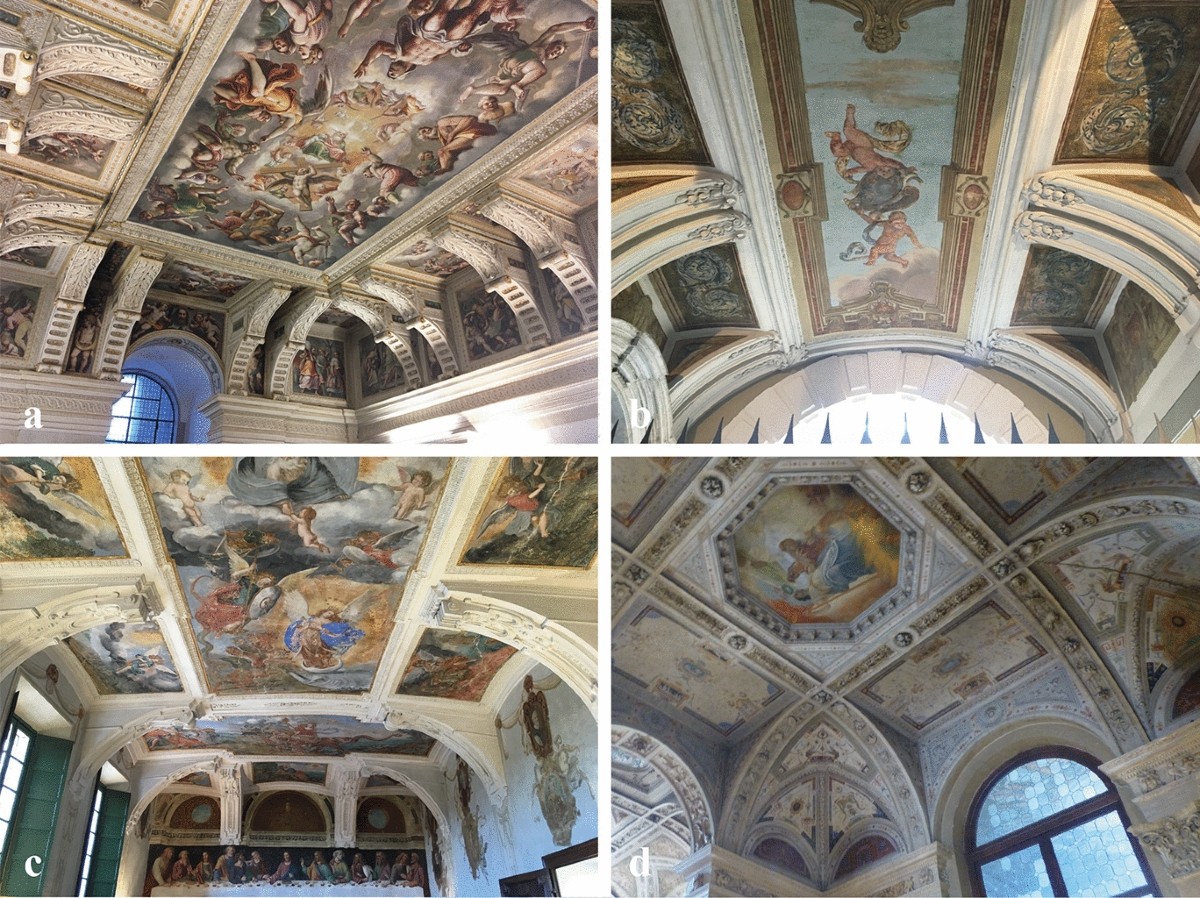 The Racetrack Oval Frame Vault of Villa Borromeo in Cassano d'Adda | Nexus  Network Journal, image size:1200x898