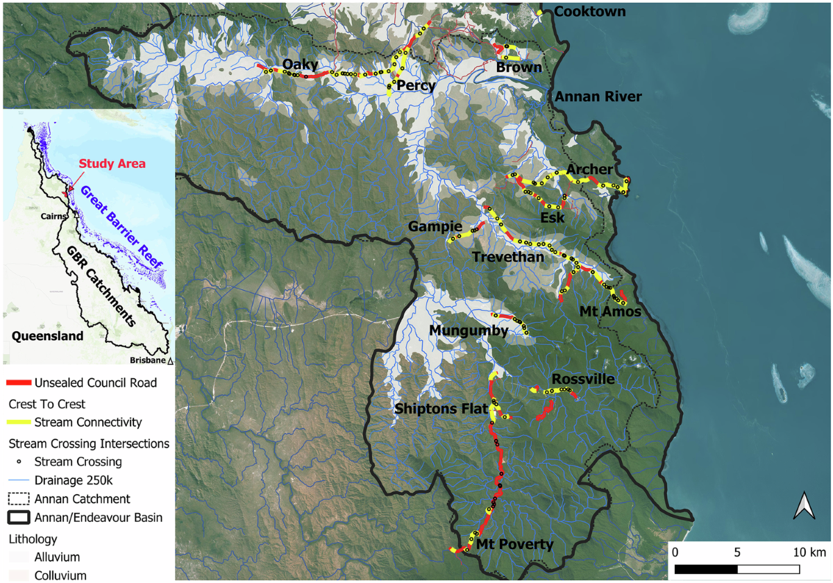 Quantifying Fine Sediment Erosion From Unsealed Roads Draining to the Great  Barrier Reef Before and After Applying Best Management Practices |  Environmental Management | Springer Nature Link