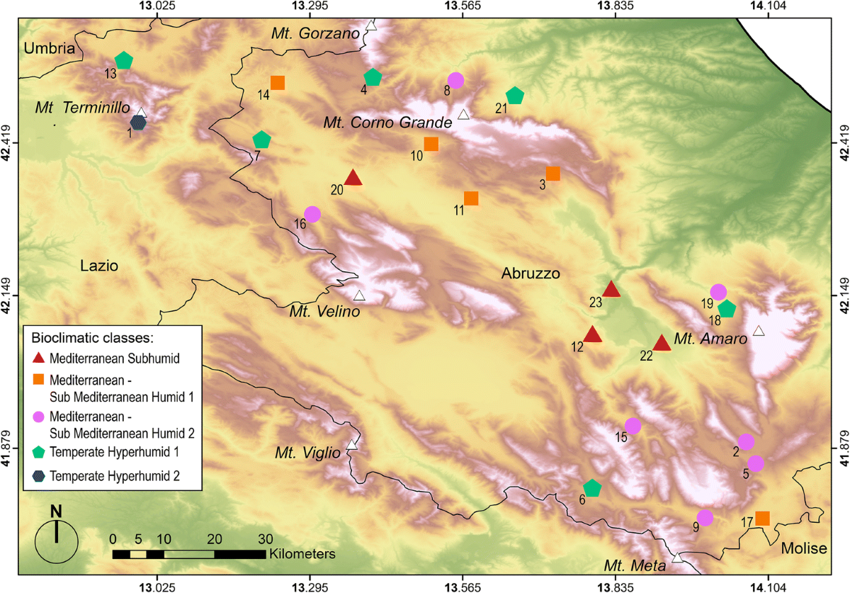 Zone di Allerta Meteo in Italia – FraneItalia, image size:1200x837