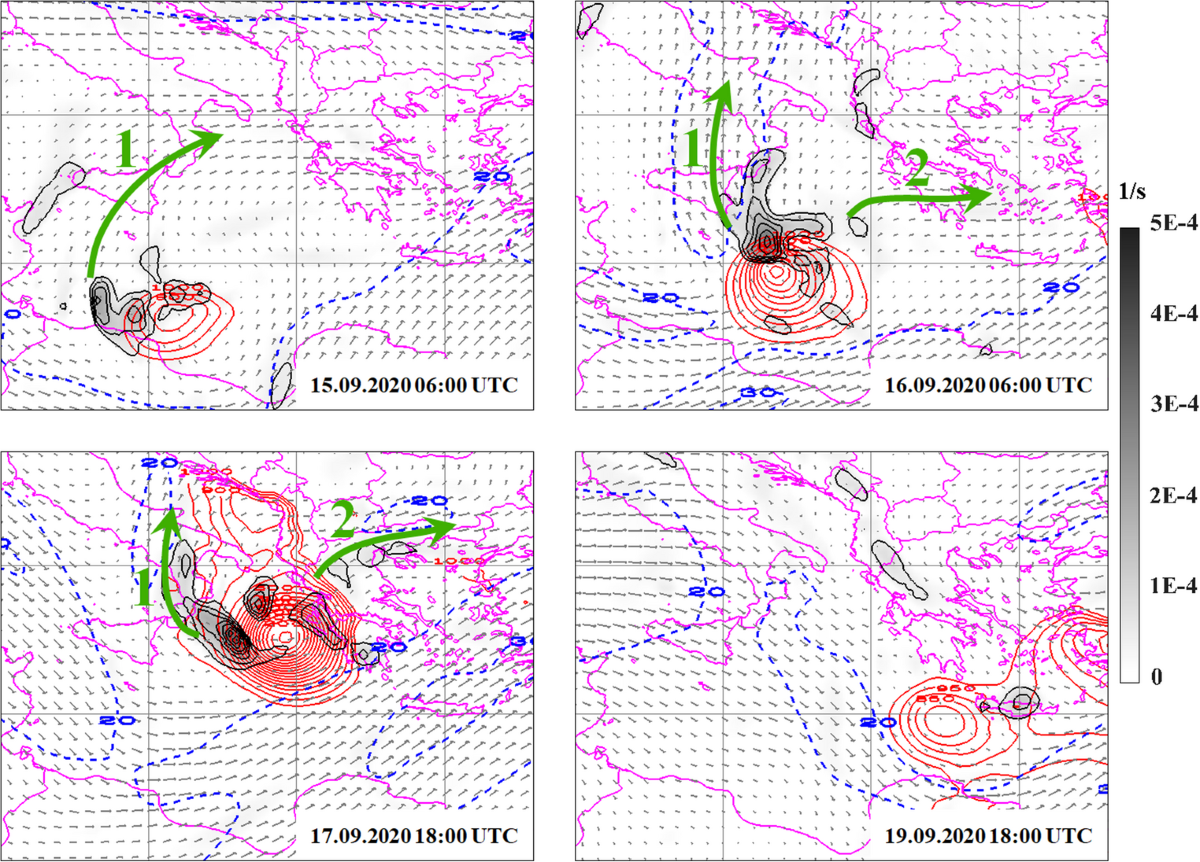 Synoptic analysis of cyclone Ianos based on surface and satellite  observations and high-resolution reanalysis data | Theoretical and Applied  Climatology