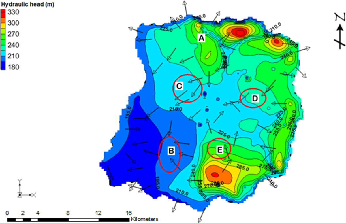 A three-dimensional numerical groundwater flow model to assess the  feasibility of managed aquifer recharge in the Tamne River basin of Ghana |  Hydrogeology Journal