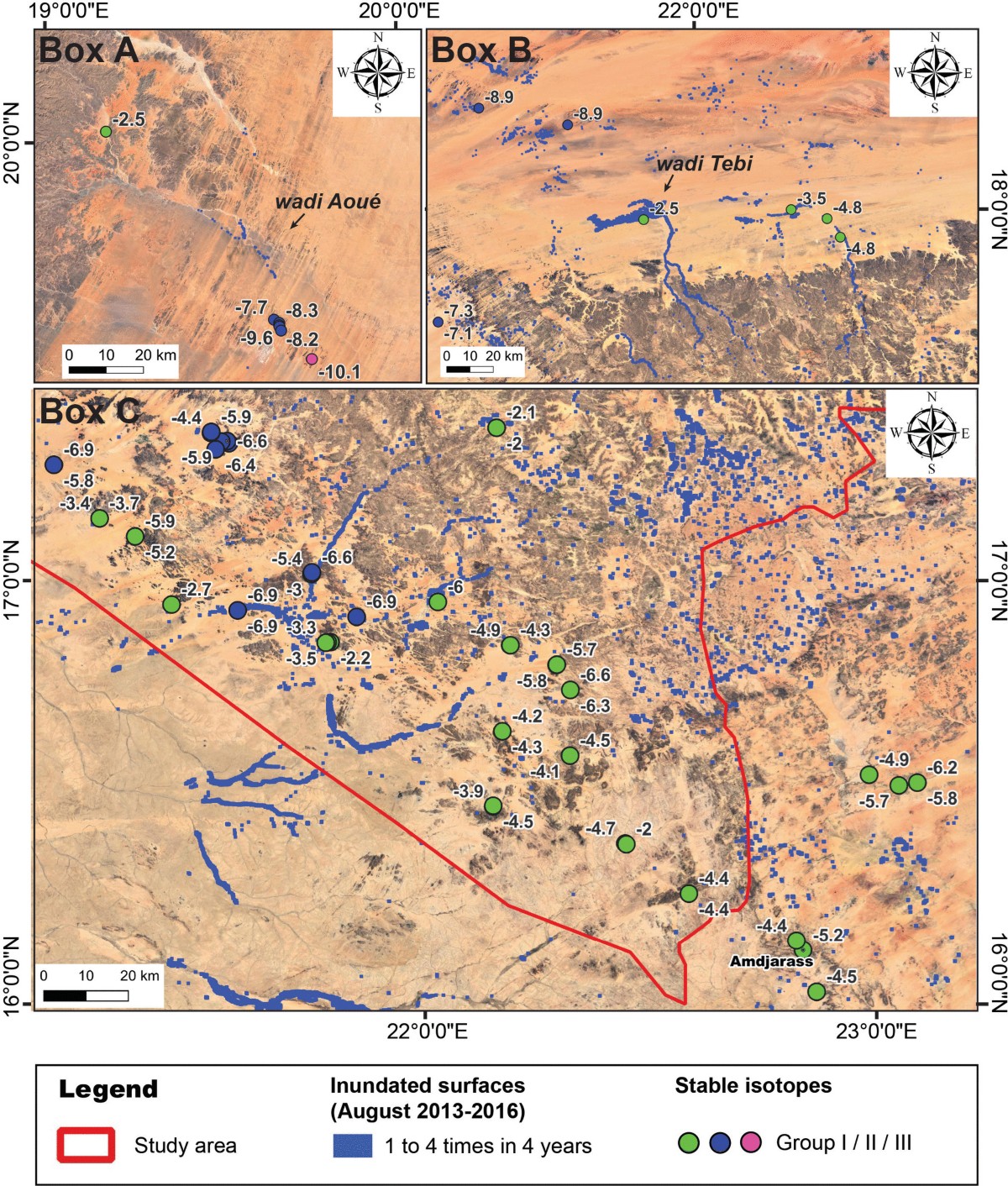 Infiltration and recharge dynamics in the Nubian Sandstone Aquifer System  of northern Chad | Hydrogeology Journal