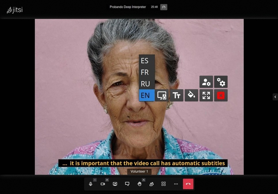 3. Video Calls with Captions
