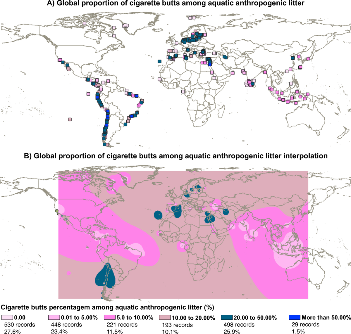 Global cigarette butt contamination: a review | Environmental Chemistry  Letters