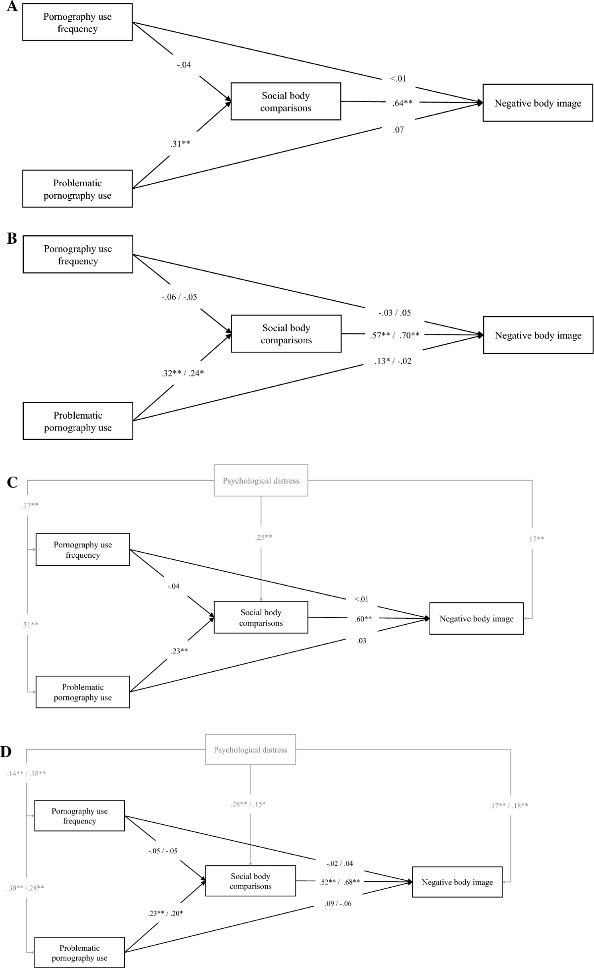 The Associations of Pornography Use and Body Image Among Heterosexual and  Sexual Minority Men | Archives of Sexual Behavior