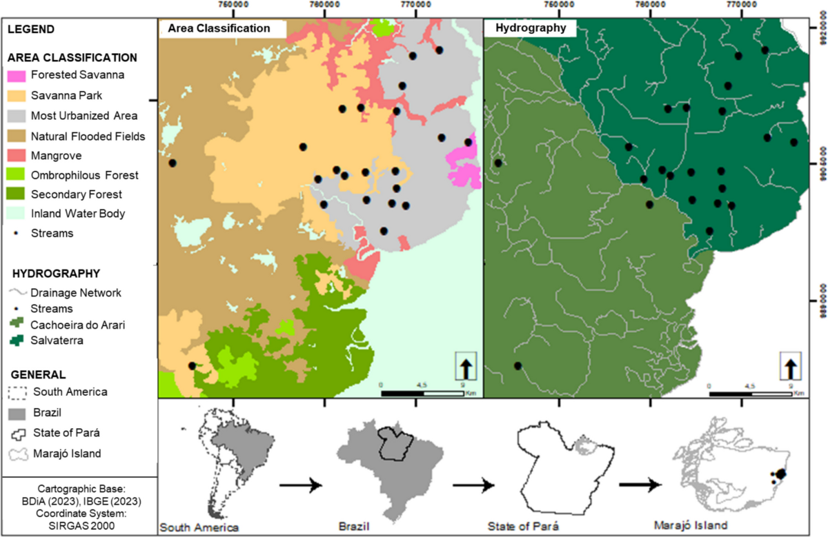Environmental and spatial determinants of aquatic and semi-aquatic Heteroptera diversity in Amazonian savanna streams | Environmental Monitoring and Assessment