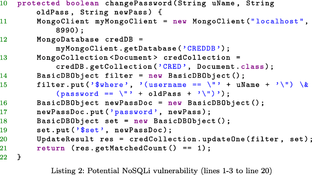 Fluently specifying taint-flow queries with fluentTQL | Empirical Software  Engineering
