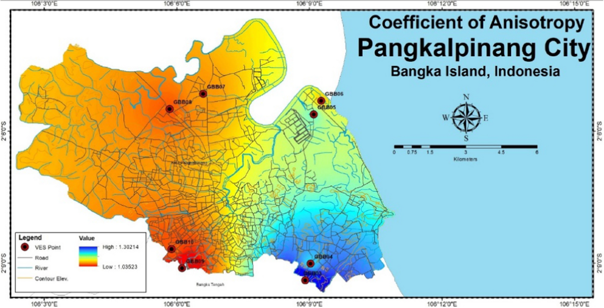 Analysis of groundwater potential zones using Dar-Zarrouk parameters in  Pangkalpinang city, Indonesia | Environment, Development and Sustainability