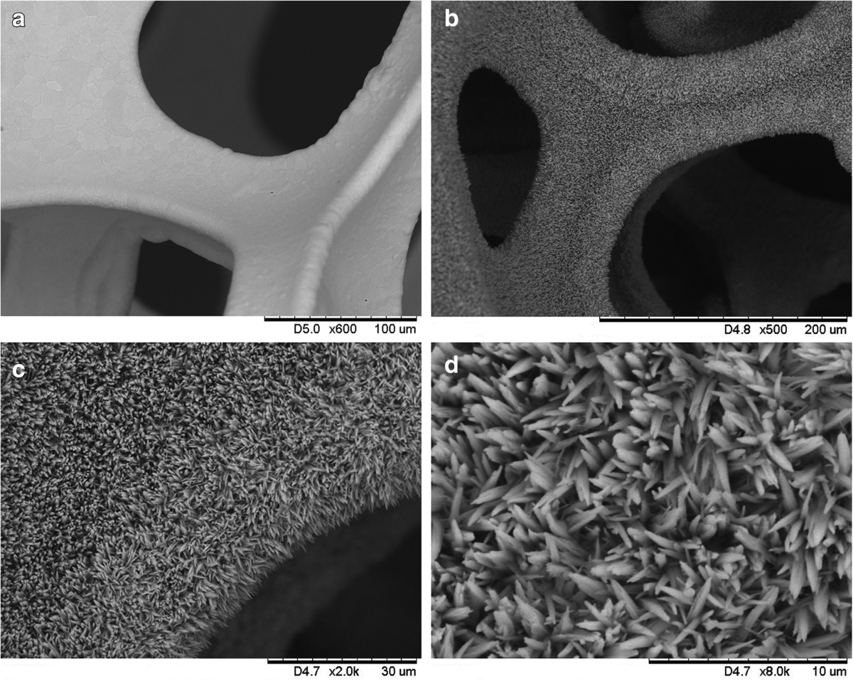 Fabrication of Ni3S2@polypyrrole core-shell nanorod arrays on nickel foam  as supercapacitor device | Journal of Polymer Research