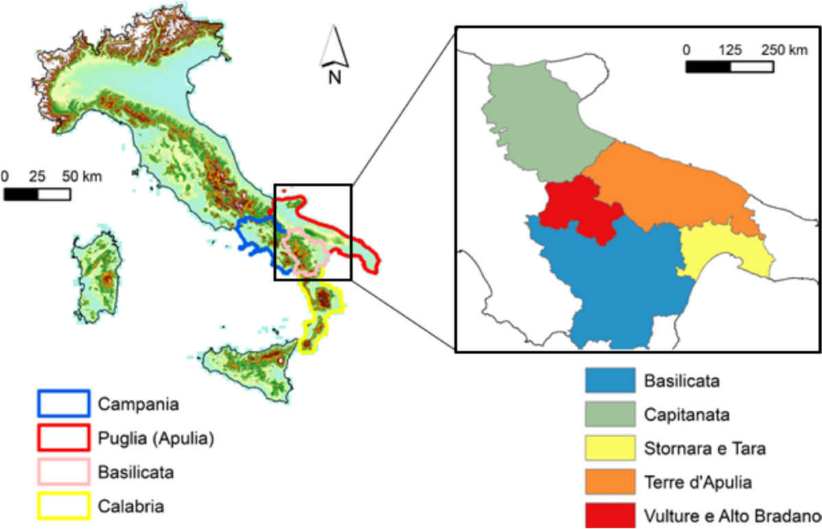 Influence of climate change on irrigation demand: insights from one of the  most agricultural regions in Italy (Puglia) | Natural Hazards, image size:1200x772