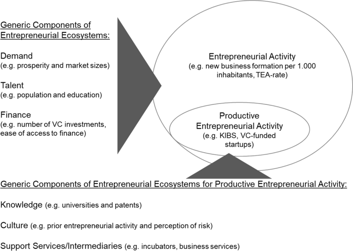 A meta-analysis of entrepreneurial ecosystem elements and entrepreneurial  activity | Small Business Economics