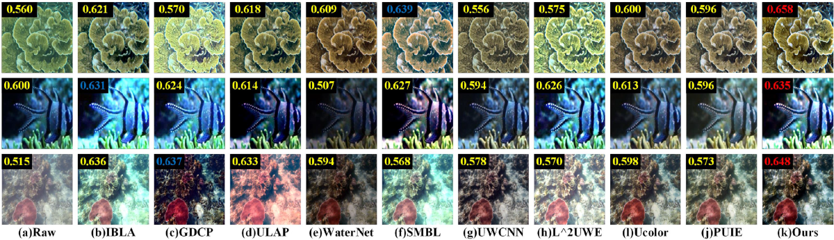 Underwater Camera: Improving Visual Perception Via Adaptive Dark Pixel  Prior and Color Correction | International Journal of Computer Vision |  Springer Nature Link