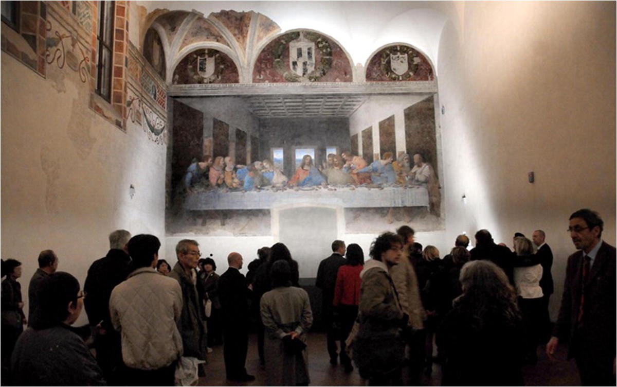 Leonardo da Vinci's “Last Supper”: a case study to evaluate the influence  of visitors on the Museum preservation systems | Environmental Science and  Pollution Research, image size:1200x752