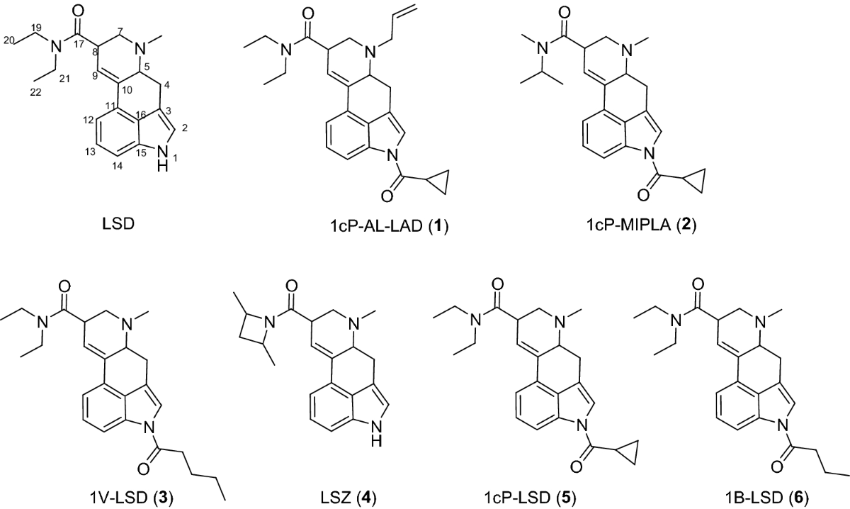 Identification of LSD analogs, 1cP-AL-LAD, 1cP-MIPLA, 1V-LSD and LSZ in  sheet products | Forensic Toxicology | Springer Nature Link