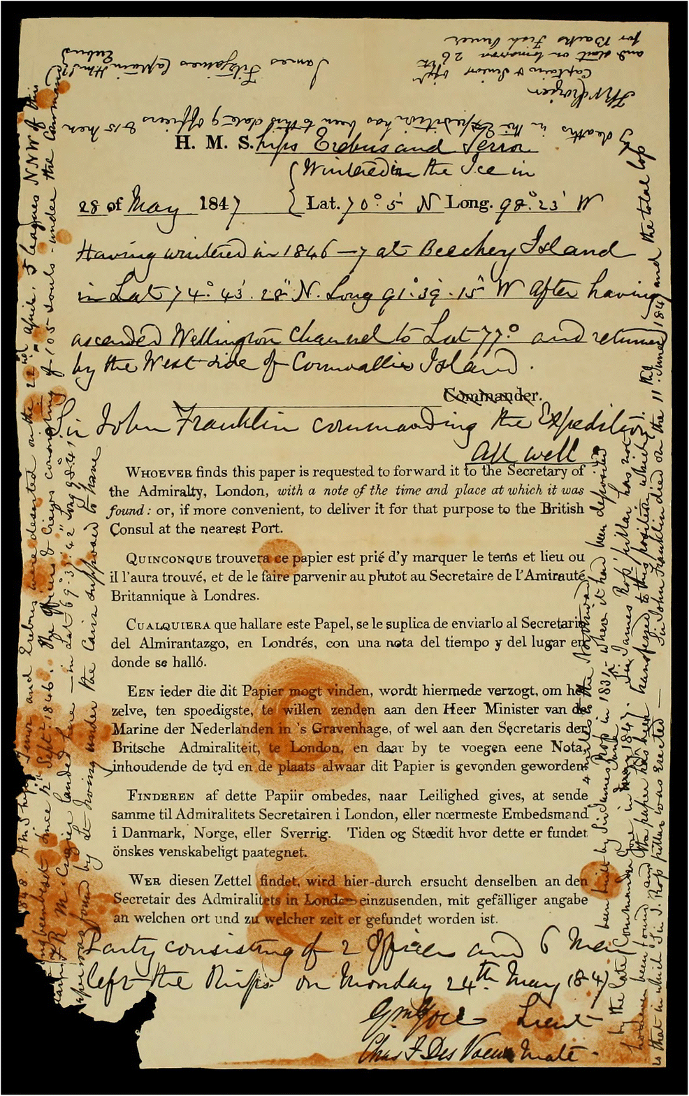 Death in the Arctic – the tragic fate of members of the Franklin expedition  (1845) | Forensic Science, Medicine and Pathology