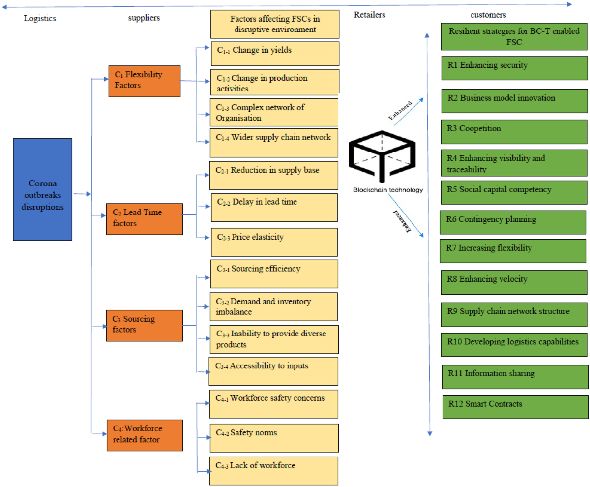 Managing disruptions and risks amidst COVID-19 outbreaks: role of blockchain  technology in developing resilient food supply chains | Operations  Management Research