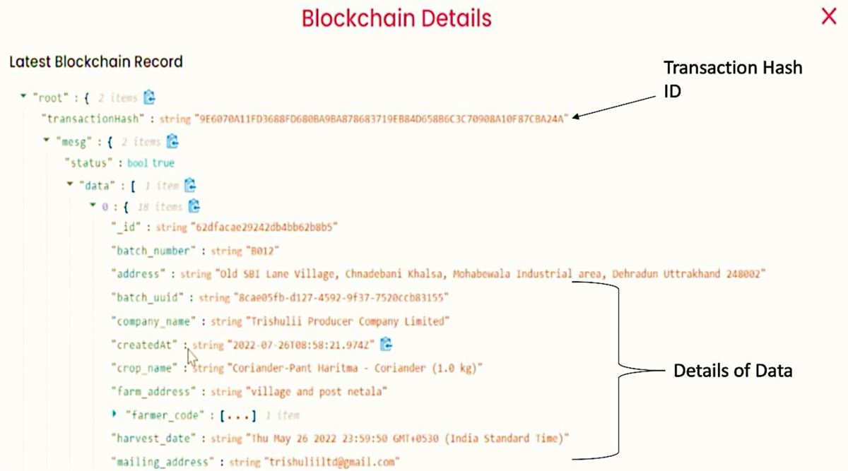 Blockchain-based traceability framework for agri-food supply chain: a  proof-of-concept | Operations Management Research