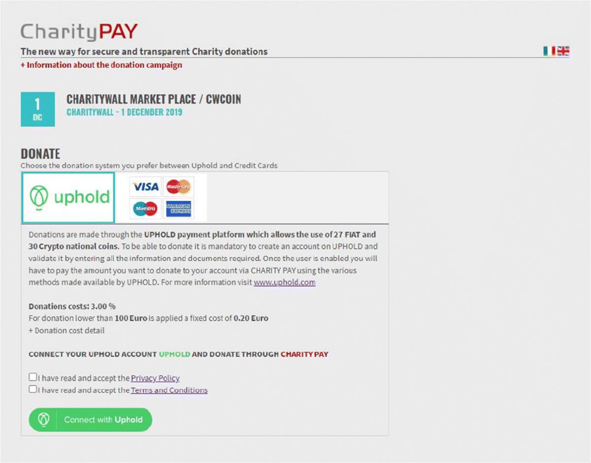 Managing charity 4.0 with Blockchain: a case study at the time of Covid-19  | International Review on Public and Nonprofit Marketing